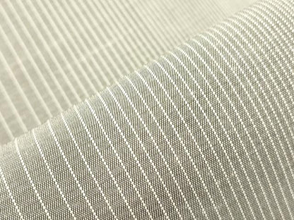 平和屋着物●両面　全通柄袋帯　霞文　銀通し地　正絹　逸品　CABK8683dy