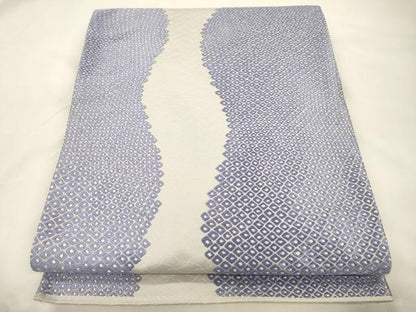 平和屋着物●六通柄袋帯　唐織　鹿の子文　正絹　逸品　CABK8703dy