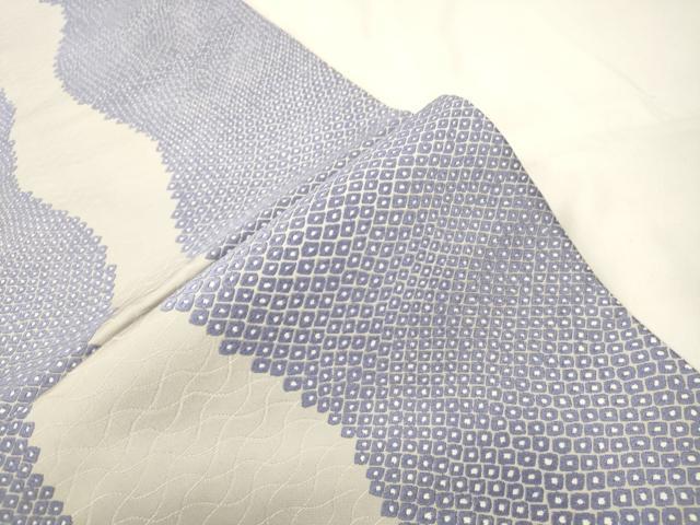 平和屋着物●六通柄袋帯　唐織　鹿の子文　正絹　逸品　CABK8703dy