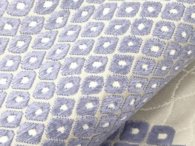 平和屋着物●六通柄袋帯　唐織　鹿の子文　正絹　逸品　CABK8703dy