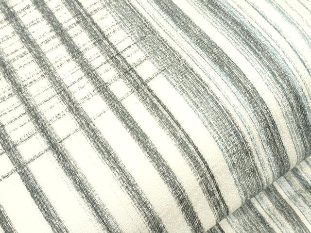 平和屋着物●両面　半幅帯　格子柄　やまと誂製　正絹　逸品　CABK8725dy