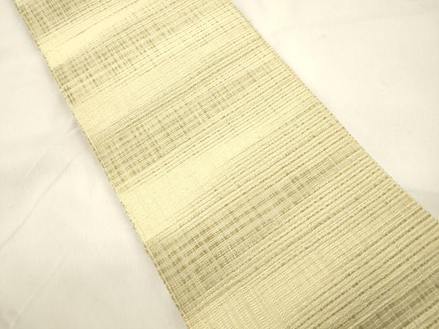 平和屋着物●半幅帯　霞文　正絹　逸品　CABK8735dy