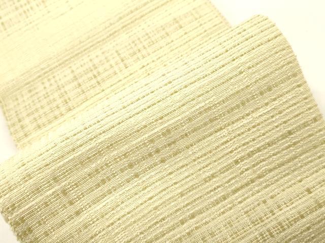 平和屋着物●半幅帯　霞文　正絹　逸品　CABK8735dy