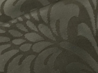 平和屋着物●西陣　川島織物　九寸名古屋帯　更紗丸文　黒地　正絹　逸品　CABK8771dy