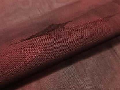 平和屋着物＊夏物　小紋　抽象紋紗　正絹　逸品　CABK8805xi