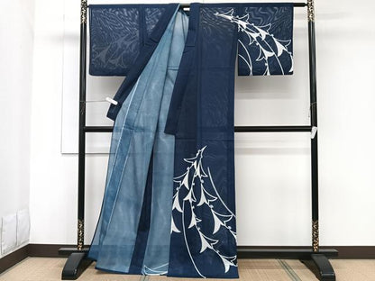 平和屋着物＊夏物　訪問着　絽　飛鳥文　洗える着物　CABK8818xi