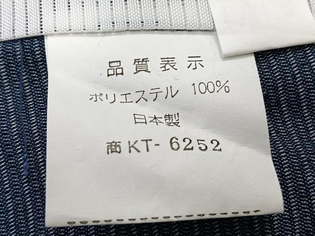 平和屋着物＊夏物　小紋　絽　幾何学文　洗える着物　CABK8832xi