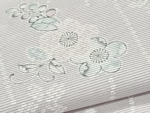 平和屋着物＊夏物　小紋　絽　辻が花　洗える着物　CABK8857xi