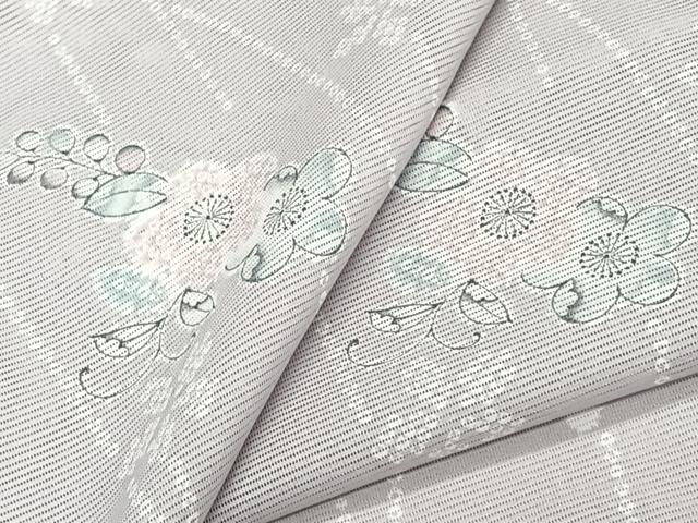 平和屋着物＊夏物　小紋　絽　辻が花　洗える着物　CABK8857xi