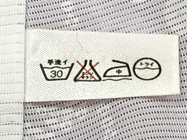 平和屋着物＊夏物　小紋　絽　辻が花　洗える着物　CABK8857xi