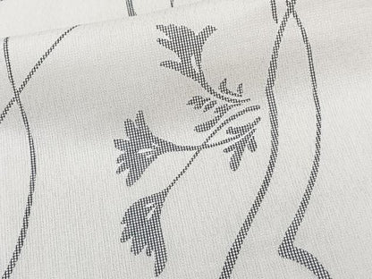 平和屋着物＊夏物　小紋　紗　草花文　洗える着物　CABK8876xi