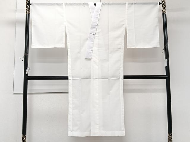 平和屋着物＊夏物　長襦袢　変わり絽　白色　洗える着物　未使用　CABK8884xi