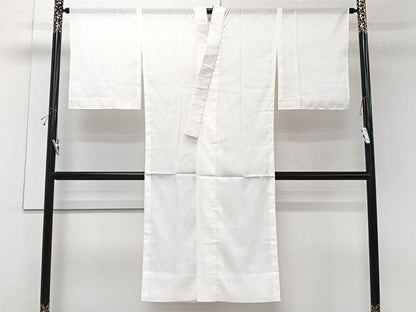 平和屋着物＊夏物　長襦袢　絽　白色　さんび謹製　洗える着物　CABK8885xi