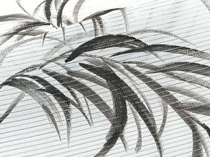 平和屋着物＊夏物　訪問着　絽　手描き　枝葉文　洗える着物　CABK8901xi