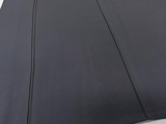 平和屋着物＊夏物　色無地　絽　青褐色　正絹　逸品　CABK8918xi