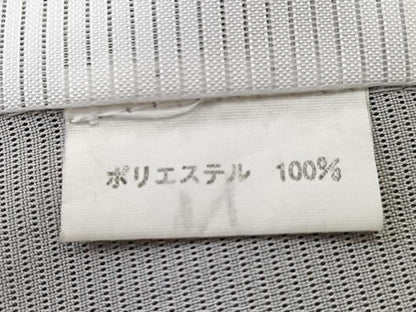 平和屋着物＊夏物　小紋　絽　立波文様　洗える着物　CABK8959xi
