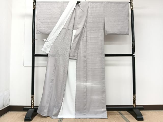 平和屋着物＊洗える最高級着物　＜英＞はなぶさ謹製　夏物　訪問着　変わり絽　霞文　洗える着物　CABK8966xi