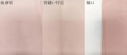 平和屋着物＊夏物　色無地　絽　虹色　正絹　逸品　CABK8982xi