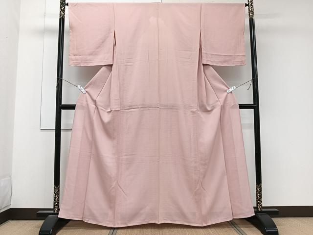 平和屋着物＊夏物　色無地　絽　虹色　正絹　逸品　CABK8982xi