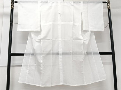 平和屋着物＊夏物　長襦袢　絽　白色　洗える着物　CABK9063xi