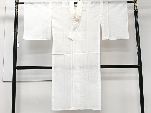平和屋着物＊夏物　長襦袢　絽　白色　洗える着物　CABK9063xi