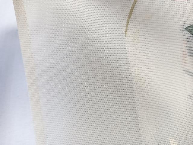 平和屋着物＊夏物　訪問着　絽　草花文　正絹　逸品　CABK9073xi