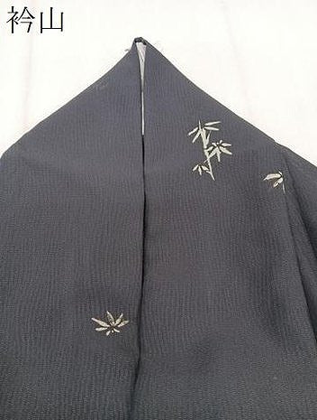 平和屋着物＊夏物　小紋　紋紗　笹文　暈し染め　洗える着物　CABK9102xi