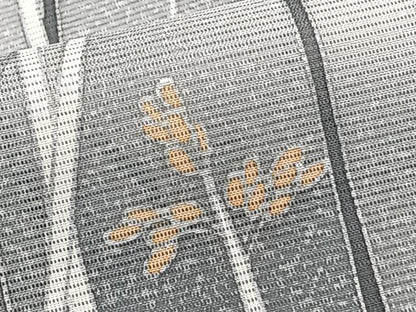 平和屋着物＊夏物　訪問着　絽　枝花文　暈し染め　銀彩　洗える着物　CABK9106xi