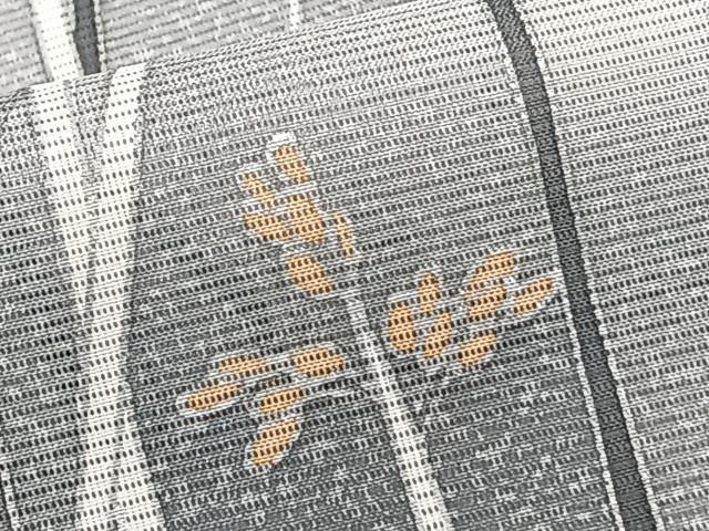 平和屋着物＊夏物　訪問着　絽　枝花文　暈し染め　銀彩　洗える着物　CABK9106xi
