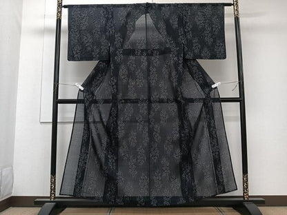 平和屋着物＊夏物　紗紬　吉祥文　西武扱い  　正絹　逸品　未使用　CABK9111xi