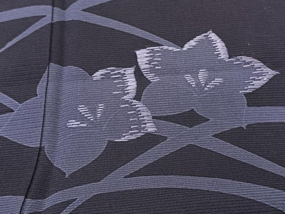 平和屋着物＊夏物　訪問着　絽　刺繍　芝楓文　正絹　逸品　CABK9115xi
