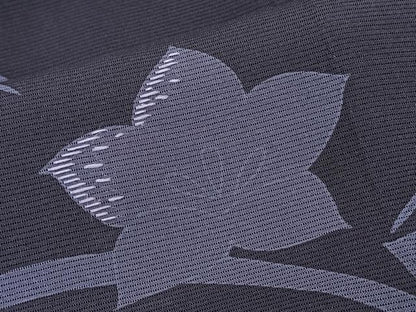 平和屋着物＊夏物　訪問着　絽　刺繍　芝楓文　正絹　逸品　CABK9115xi