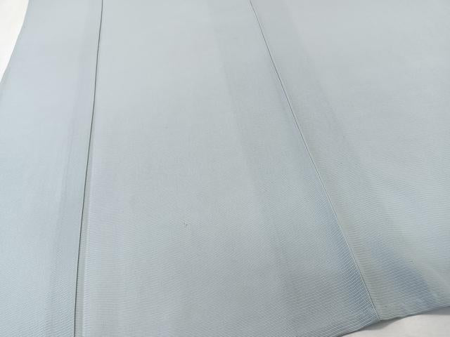 平和屋着物＊夏物　色無地　絽　月白色　正絹　逸品　CABK9122xi