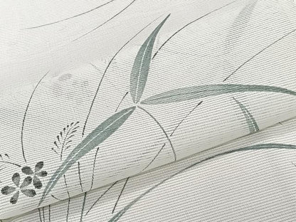 平和屋着物＊夏物　小紋　絽　草花文　洗える着物　CABK9154xi