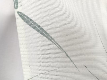 平和屋着物＊夏物　小紋　絽　草花文　洗える着物　CABK9154xi