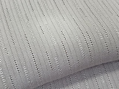 平和屋着物＊夏物　小紋　縞紋紗　蛍ぼかし　正絹　逸品　未使用　CABK9167xi