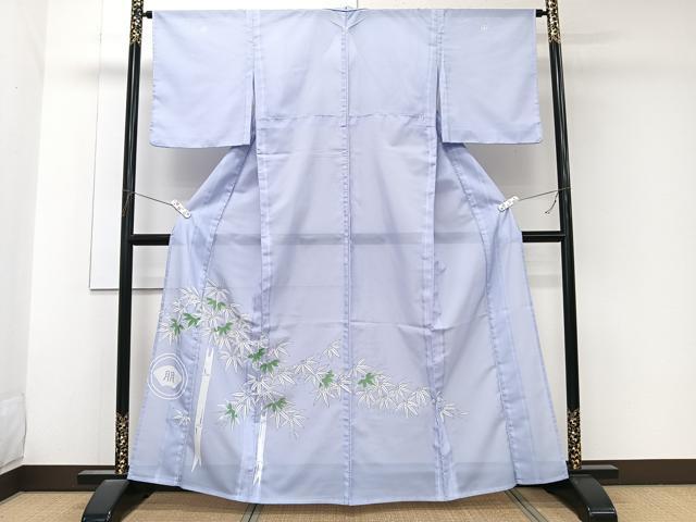 平和屋着物＊夏物　色留袖　絽　笹竹文　金彩　洗える着物　CABK9174xi