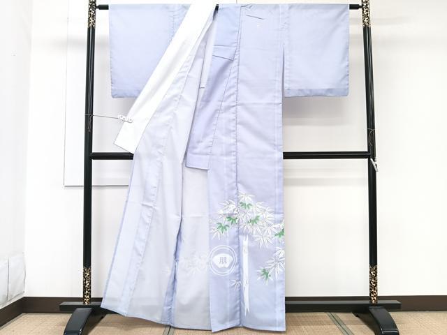 平和屋着物＊夏物　色留袖　絽　笹竹文　金彩　洗える着物　CABK9174xi