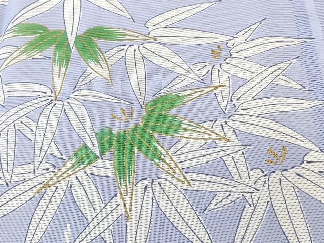 平和屋着物＊夏物　色留袖　絽　笹竹文　金彩　洗える着物　CABK9174xi