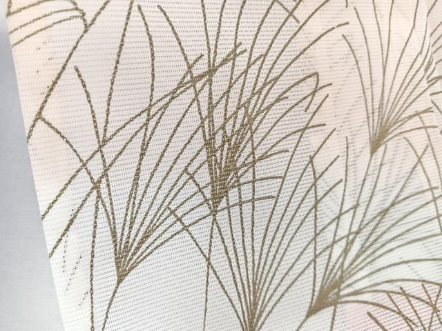 平和屋着物＊夏物　訪問着　絽　舞蝶文　金彩　洗える着物　CABK9184xi