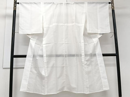 平和屋着物＊夏物　長襦袢　絽　白色　洗える着物　CABK9193xi
