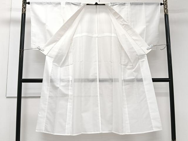 平和屋着物＊夏物　長襦袢　絽　白色　洗える着物　CABK9193xi