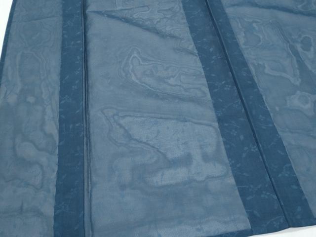平和屋着物＊夏物　小紋　紗　草花文　正絹　逸品　CABK9208th