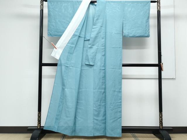 平和屋着物＊夏物　色無地　絽　瓶覗色　洗える着物　CABK9235th
