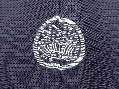 平和屋着物＊夏物　色無地　絽　烏羽色　洗える着物　CABK9237th