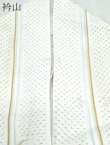 平和屋着物＊夏物　小紋　絽　琉球絣文様　洗える着物　CABK9243th