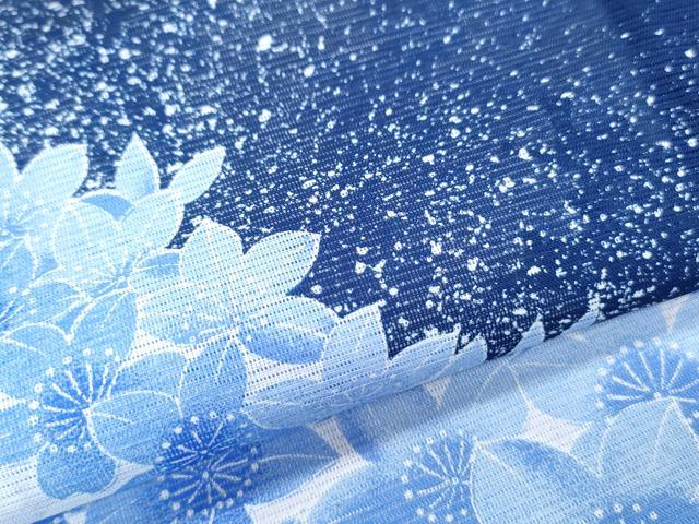 平和屋着物＊夏物　訪問着　絽　花尽し　洗える着物　CABK9251th