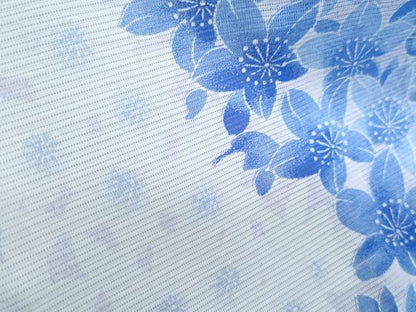 平和屋着物＊夏物　訪問着　絽　花尽し　洗える着物　CABK9251th