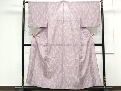 平和屋着物＊夏物　小紋　紗　吉祥文　洗える着物　CABK9259th