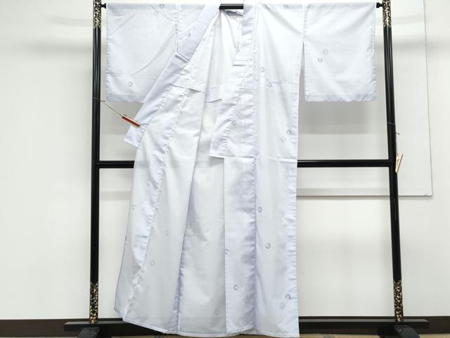平和屋着物＊夏物　小紋　絽　毬文　洗える着物　CABK9294th